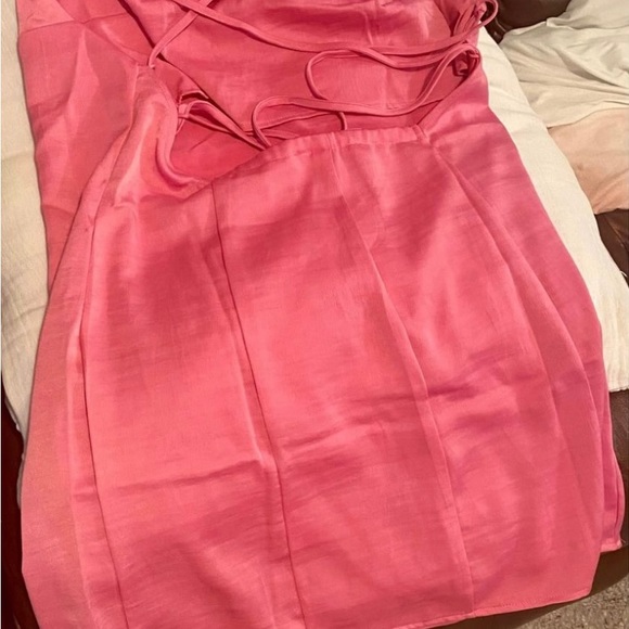 H&M Plus Size Pink Satin Slip Dress! - Picture 6 of 6